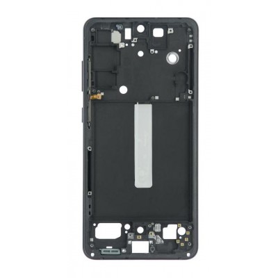 Lcd Frame Middle Chassis For Samsung Galaxy S21 Fe 5g Black By - Maxbhi Com