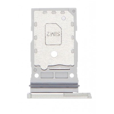 Sim Card Holder Tray For Samsung Galaxy S21 Fe 5g White - Maxbhi Com