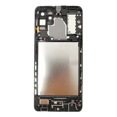Lcd Frame Middle Chassis For Samsung Galaxy A32 5g Black By - Maxbhi Com