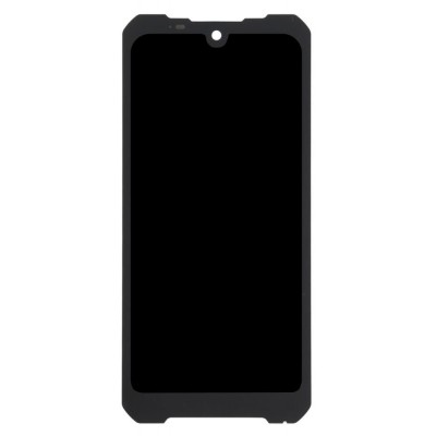 Lcd With Touch Screen For Doogee S58 Pro Black By - Maxbhi Com