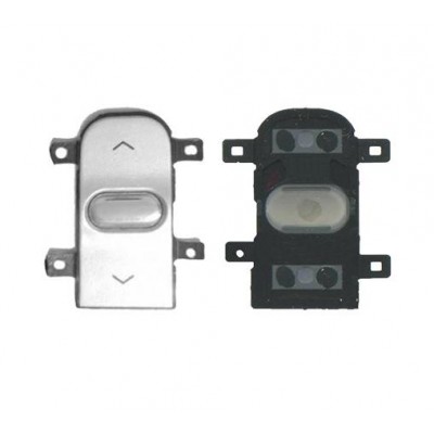 Volume Side Button Outer For Lg G4 Stylus 3g Silver By - Maxbhi Com