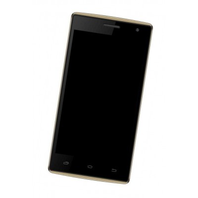 Lcd Frame Middle Chassis For Spice Xlife M44q Black By - Maxbhi Com