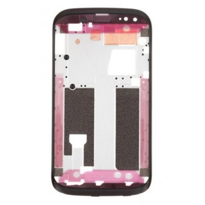 Lcd Frame Middle Chassis For Htc T327w Black By - Maxbhi Com