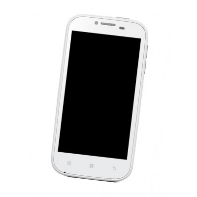 Lcd Frame Middle Chassis For Lenovo Ideaphone A706 White By - Maxbhi Com