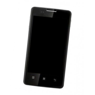 Lcd Frame Middle Chassis For Lenovo A600e White By - Maxbhi Com