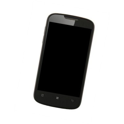 Lcd Frame Middle Chassis For Lenovo A690 Black By - Maxbhi Com