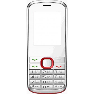 Full Body Housing For Videocon Dost V1413 White Red - Maxbhi Com