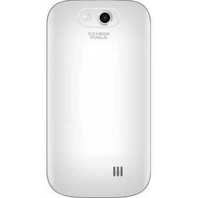 Full Body Housing for Videocon A22 White Silver