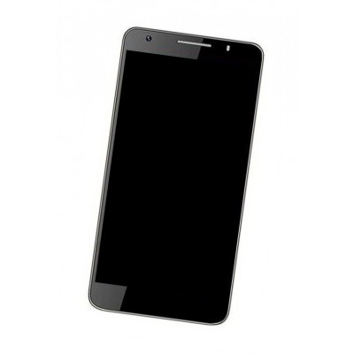 Lcd Frame Middle Chassis For Intex Cloud M6 8gb Grey By - Maxbhi Com
