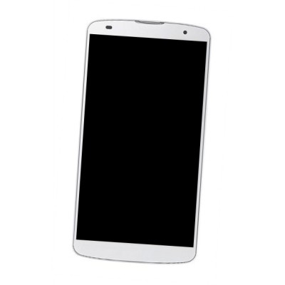 Lcd Frame Middle Chassis For Lg G Pro 2 F350 Black By - Maxbhi Com