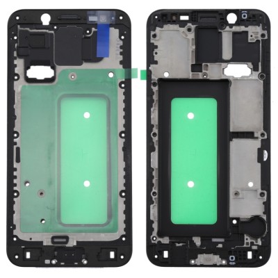 Lcd Frame Middle Chassis For Samsung Galaxy C8 64gb Black By - Maxbhi Com