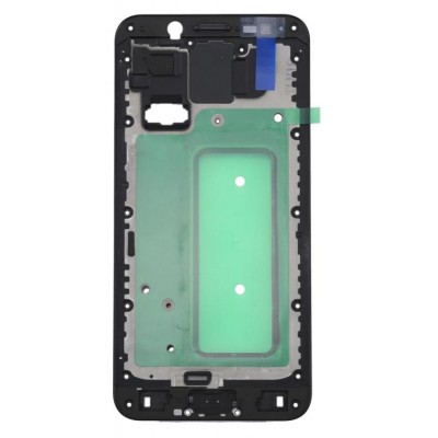 Lcd Frame Middle Chassis For Samsung Galaxy C8 64gb Black By - Maxbhi Com