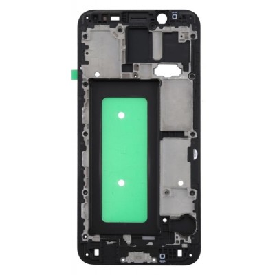 Lcd Frame Middle Chassis For Samsung Galaxy C8 64gb Black By - Maxbhi Com
