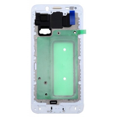 Lcd Frame Middle Chassis For Samsung Galaxy C8 64gb White By - Maxbhi Com