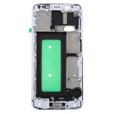 Lcd Frame Middle Chassis For Samsung Galaxy C8 64gb White By - Maxbhi Com