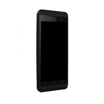 Lcd Frame Middle Chassis For Intex Cloud Y2 Black By - Maxbhi Com