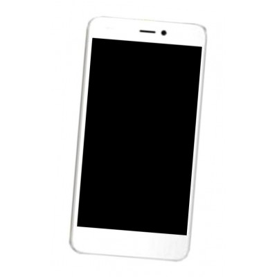 Lcd Frame Middle Chassis For Micromax A290 Canvas Knight Cameo White By - Maxbhi Com