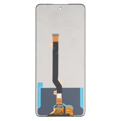 Lcd With Touch Screen For Tecno Camon 17 White By - Maxbhi Com