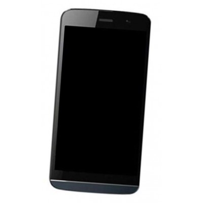 Lcd Frame Middle Chassis For Micromax A108 Canvas L Blue By - Maxbhi Com