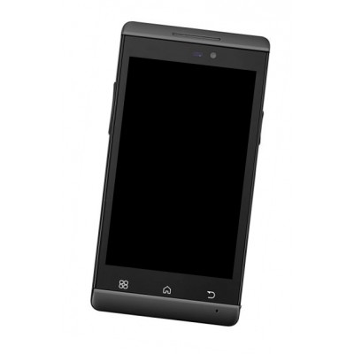 Lcd Frame Middle Chassis For Xolo Q500s Ips Black By - Maxbhi Com