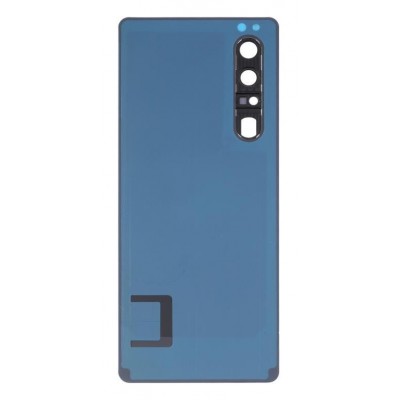 Back Panel Cover For Sony Xperia 1 Iii Black - Maxbhi Com