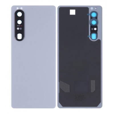 Back Panel Cover For Sony Xperia 1 Iii Grey - Maxbhi Com