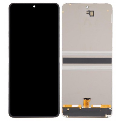 Lcd With Touch Screen For Huawei P50 Pocket 4g Al00 White By - Maxbhi Com