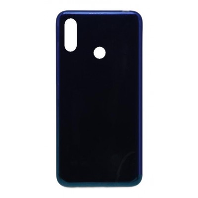 Back Panel Cover For Realme 3 Black Blue - Maxbhi Com