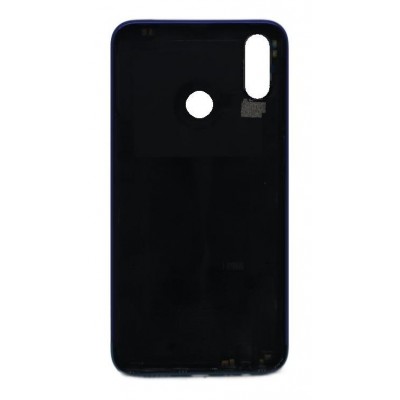 Back Panel Cover For Realme 3 Black Blue - Maxbhi Com