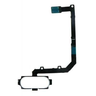 Fingerprint Sensor Flex Cable For Samsung Galaxy A9 Pro 2016 White By - Maxbhi Com