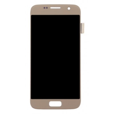 Lcd With Touch Screen For Samsung Galaxy S7 64gb Gold By - Maxbhi Com