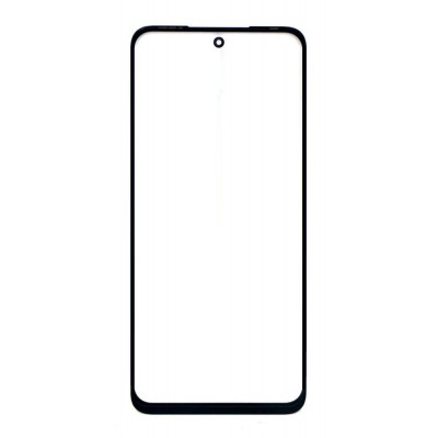Replacement Front Glass For Infinix Hot 12 Play Black By - Maxbhi Com