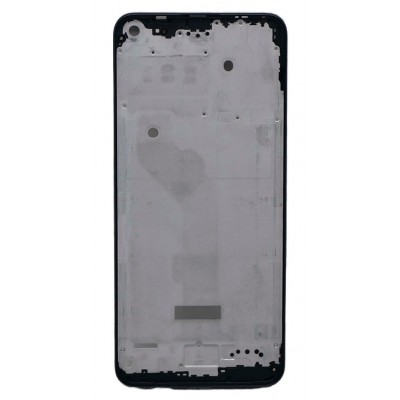 Lcd Frame Middle Chassis For Tecno Spark 7 Pro Black By - Maxbhi Com