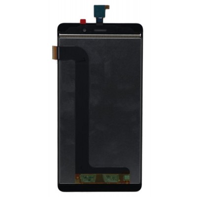 Lcd With Touch Screen For Micromax Canvas Mega E353q353 Black By - Maxbhi Com