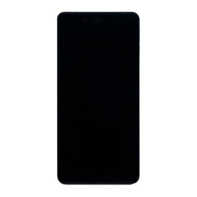 Lcd With Touch Screen For Micromax Canvas Sliver 5 Q450 Black By - Maxbhi Com
