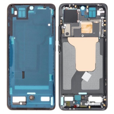 Lcd Frame Middle Chassis For Xiaomi Mi 12 Black By - Maxbhi Com