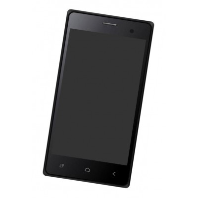 Lcd Frame Middle Chassis For Zen Ultrafone Sonic 1 White By - Maxbhi Com