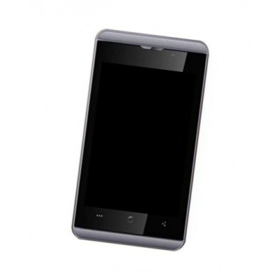 Lcd Frame Middle Chassis For Micromax Bolt Supreme Q300 Black By - Maxbhi Com