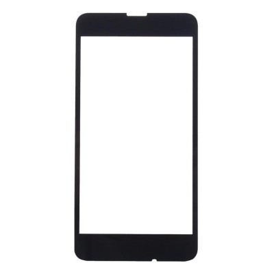 Replacement Front Glass For Nokia Lumia 630 Dual Sim Rm978 Black By - Maxbhi Com