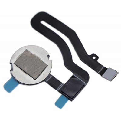Fingerprint Sensor Flex Cable For Asus Zenfone 5 Ze620kl Silver By - Maxbhi Com