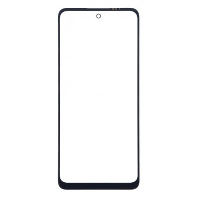 Replacement Front Glass For Motorola Moto G22 Black By - Maxbhi Com