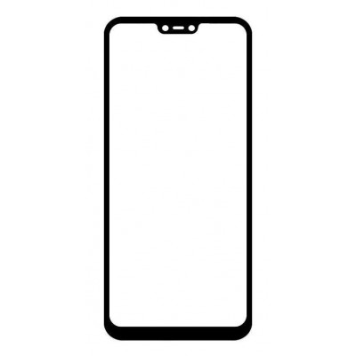 Replacement Front Glass For Realme 2 Black By - Maxbhi Com