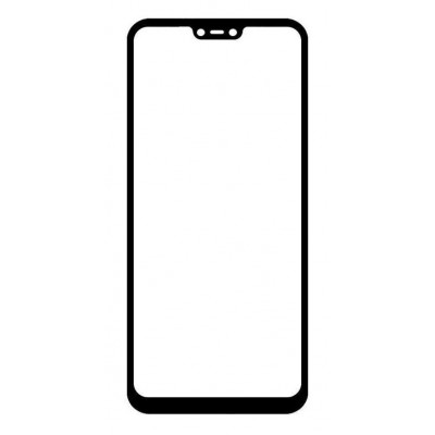 Replacement Front Glass For Realme 2 Black By - Maxbhi Com