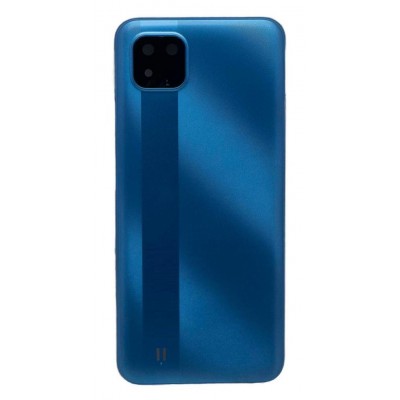 Back Panel Cover For Realme C11 2021 Blue - Maxbhi Com