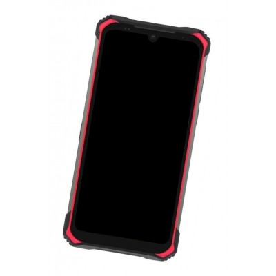 Lcd Frame Middle Chassis For Doogee S86 Pro Red By - Maxbhi Com