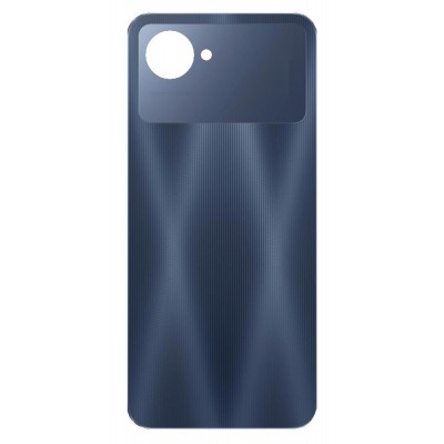 Back Panel Cover For Realme Narzo 50i Prime Black - Maxbhi Com