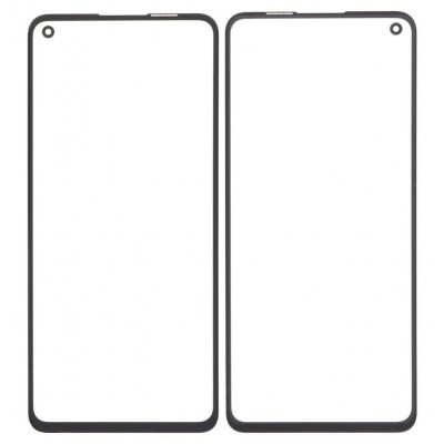 Replacement Front Glass For Realme Gt Neo 3t 5g Black By - Maxbhi Com
