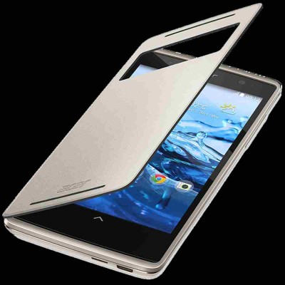 Flip Cover for Acer Liquid Z500 - Sandy Silver