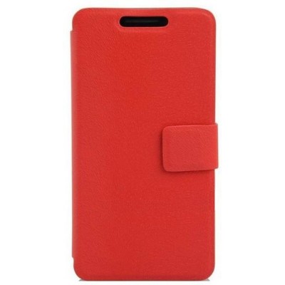 Flip Cover for Alcatel Idol X - Red