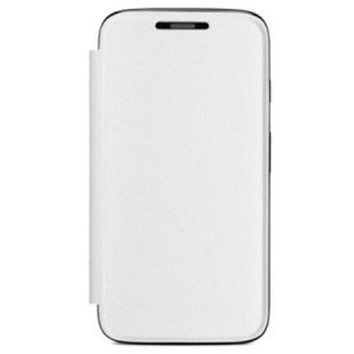 Flip Cover for Alcatel One Touch Fire 4012A - Pure White